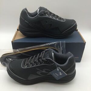 Gravity Defyer Mighty Walk Mens Size 11.5 XW Black VersoShock Sneakers NEW‎